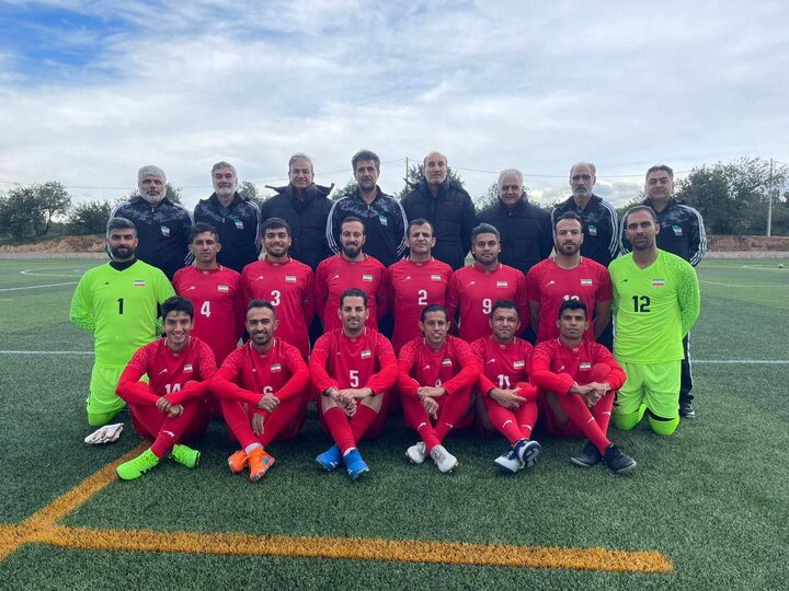 تیمملی فوتبال هفت نفره ایران قهرمان جهان شد