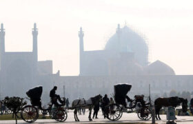 شاخص لحظهای کیفیت هوای کلانشهر اصفهان در شرایط بسیار ناسالم قرار گرفت