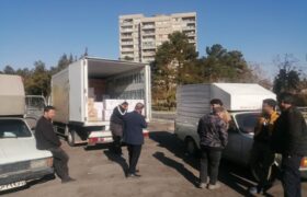 کامیون حامل محموله تخم مرغ فاقد مجوز حمل بهداشتی در لنجان توقیف شد