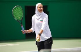 دختر تنیسباز ایران به فینال مسابقات هند نرسید