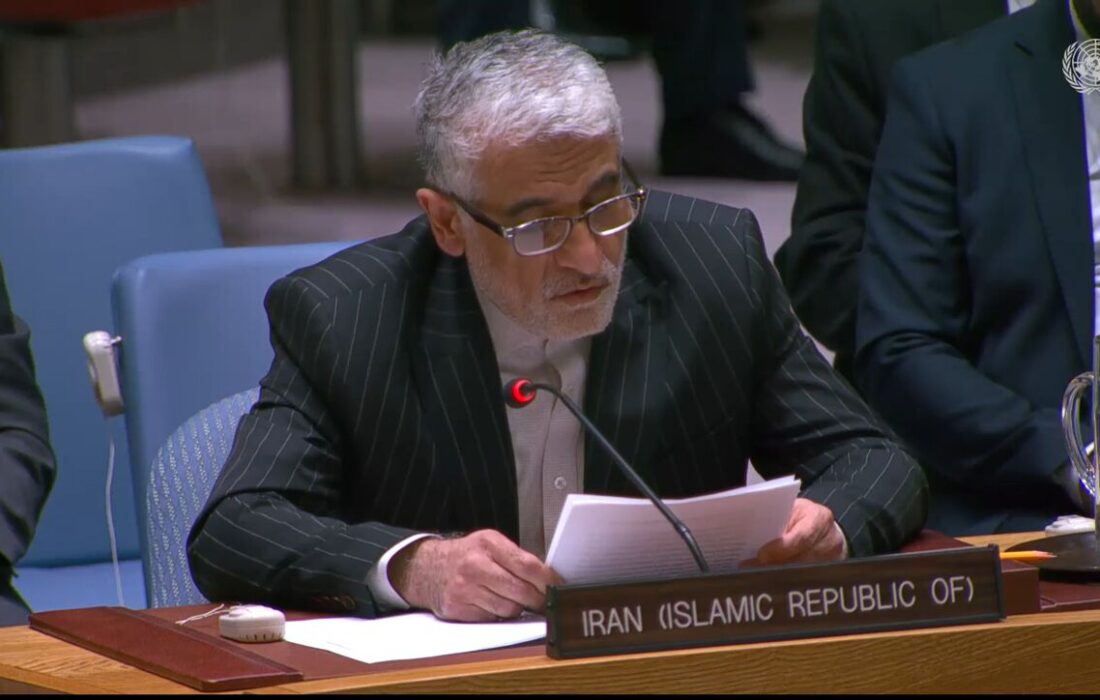 ایروانی: نقض تحریم تسلیحاتی سازمان ملل علیه یمن از سوی ایران بی اساس است