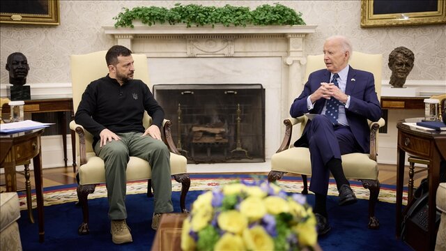 بایدن: همچنان از اوکراین حمایت میکنیم