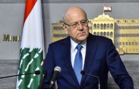 میقاتی: باید به اسرائیل برای توقف حملاتش فشار آورد