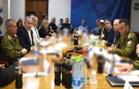 نشست کابینه سیاسی-امنیتی نتانیاهو درمورد آتش بس غزه