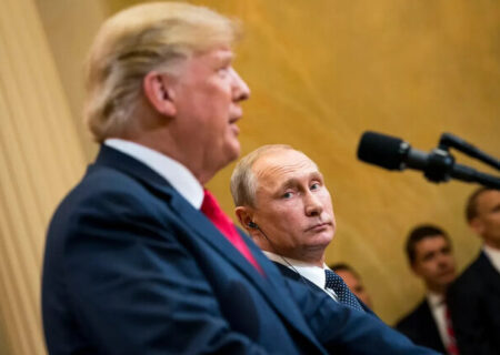 تزلزل رئیس جمهور آمریکا در مواجهه با پوتین