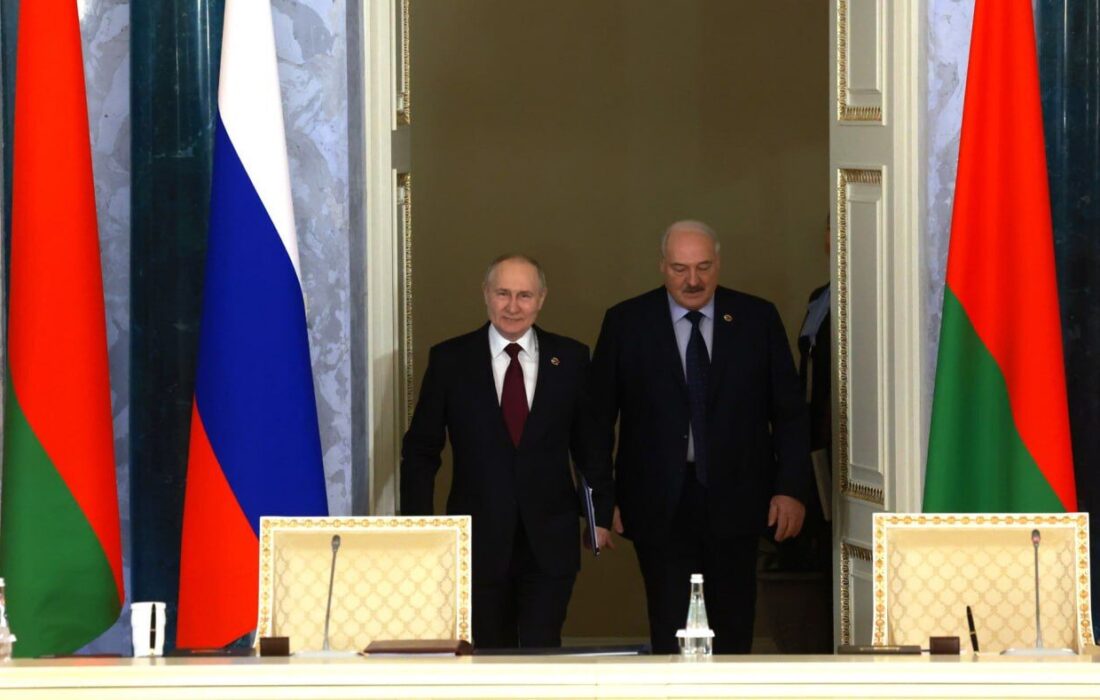 رئیسجمهور روسیه، انتخاب مجدد لوکاشنکو به ریاستجمهوری بلاروس را تبریک گفت