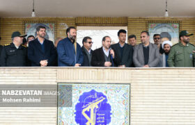 آیین بهره‌برداری و کلنگ‌زنی پروژه‌های عمرانی بخش مرکزی