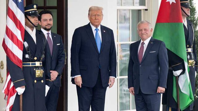 پادشاه اردن بر موضع ثابت کشورش در مخالفت با کوچاندن فلسطینیان تاکید کرد