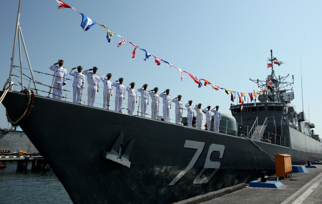 حضور ارتش ایران با یک شناور در رزمایش چندملیتی دریایی پاکستان