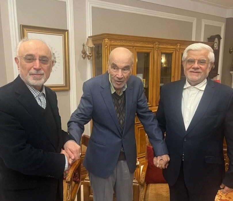 دیدار عارف با فیلسوف شهیر ایران