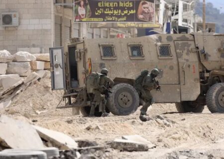 اردوگاه نور شمس در محصره نیروهای اشغالگر