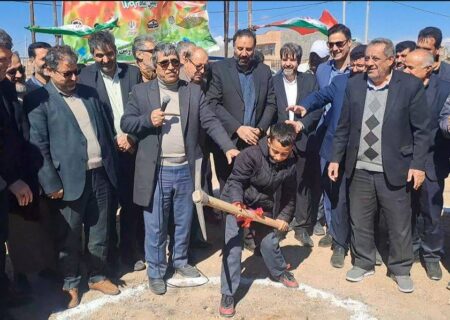 ساخت مدرسه ۶ کلاسه روستای مبارک آباد آغاز شد