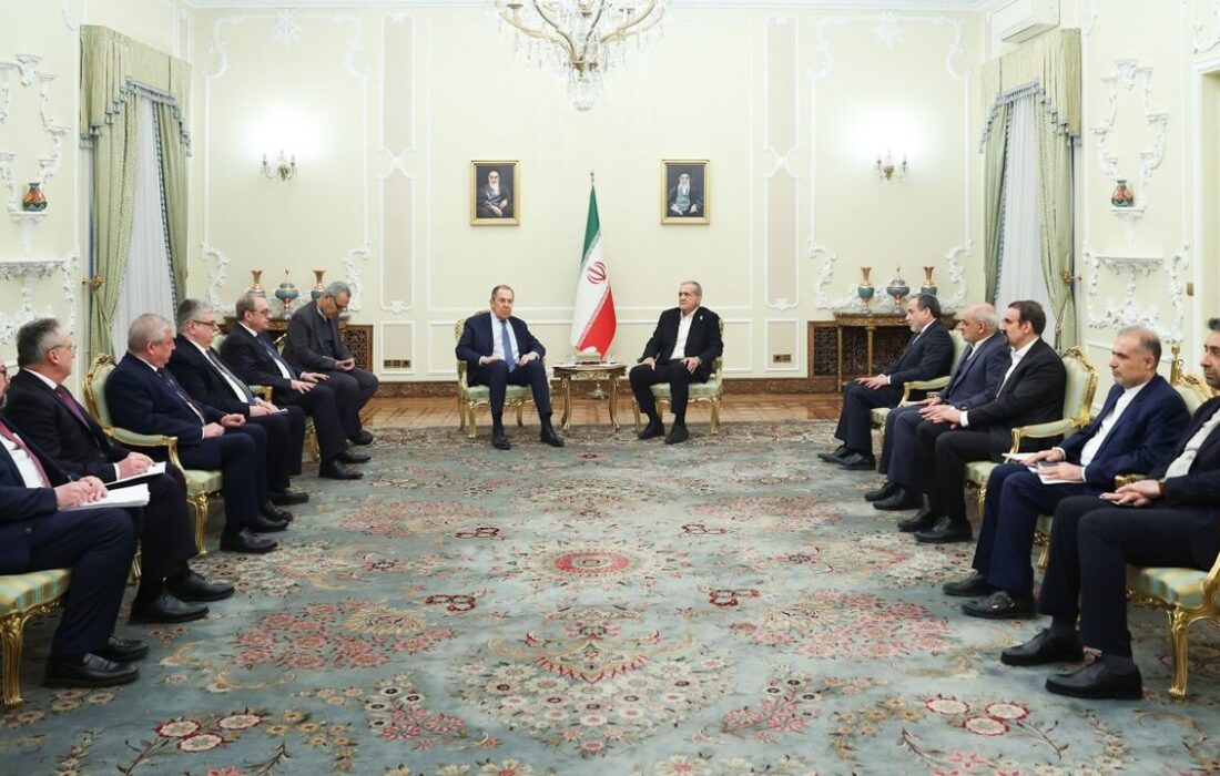 رئیس جمهور: تهران و مسکو همکاری‌های منطقه‌ای و بین‌المللی را تقویت می‌کنند