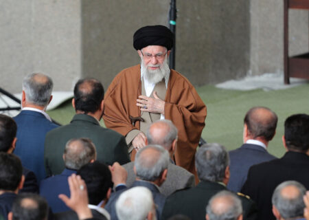 دیدار مسئولان نظام و سفرای کشورهای اسلامی با رهبر معظم انقلاب