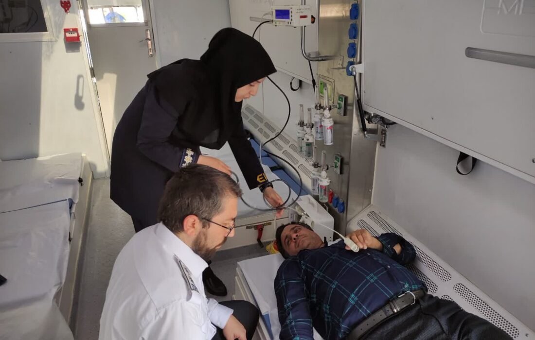 پوشش امدادسلامت راهپیمایی روز قدس توسط اورژانس پیش بیمارستانی استان اصفهان 