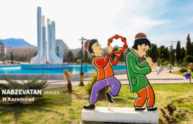 نوروز و رمضان در فولادشهر؛ المان‌هایی شاد و معنوی