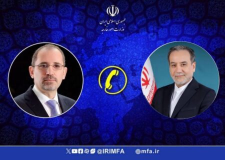 گفتگوی تلفنی عراقچی با وزیر خارجه اردن