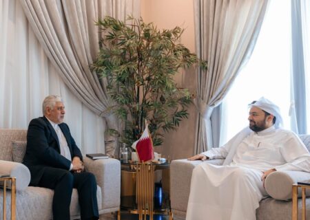 نماینده وزیر امور خارجه ایران و مقامات قطری برمشارکت گروه‌های سوری در تعیین حاکمیت تاکید کردند