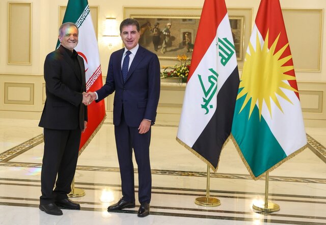 «بارزانی» به مقام معظم رهبری و رئیسجمهور تبریک گفت