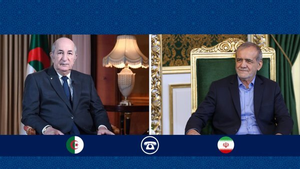 پزشکیان: روابط ایران و الجزایر در فضایی دوستانه در حال گسترش است