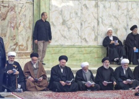 حضور رئیس جمهور در مراسم احیای شب قدر در حرم امام خمینی(ره)