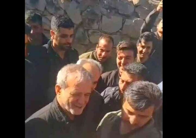 پزشکیان در سفری غیررسمی به شهرستان مرند رفت