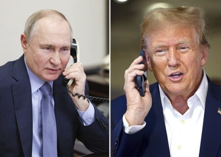 کرملین: تماس تلفنی پوتین و ترامپ در فضایی کاملا محرمانه برقرار شد