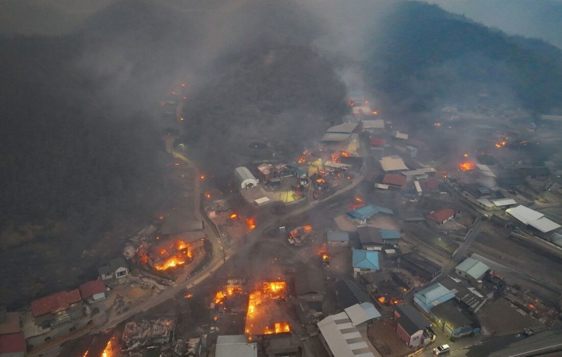آتش سوزی در کره جنوبی ۱۸ کشته برجای گذاشت