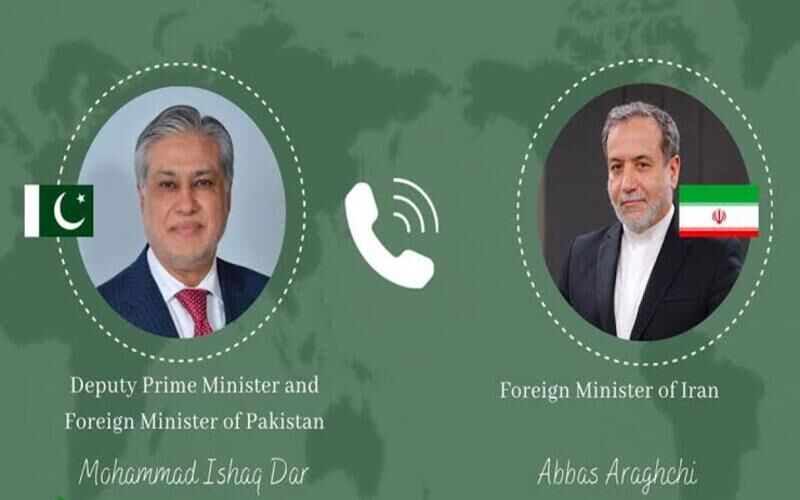 گفت وگوی تلفنی وزیر خارجه پاکستان با عراقچی