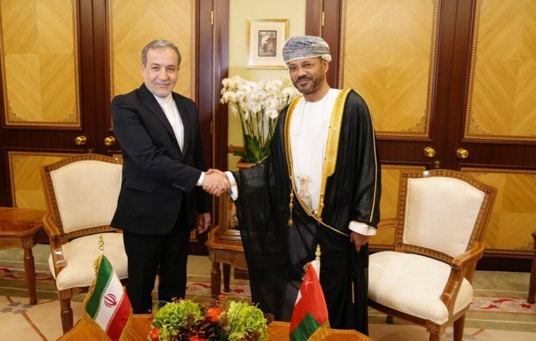 گفتگوی عراقچی و بوسعیدی درباره ترتیبات اجرایی دور سوم مذاکرات غیرمستقیم ایران و آمریکا