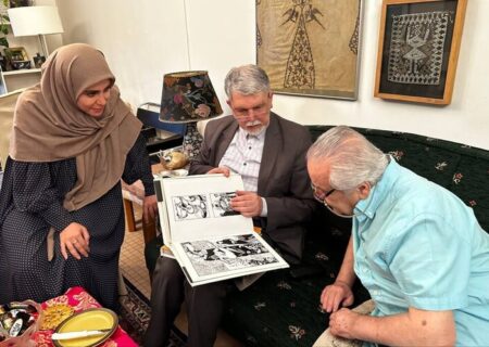 وزیر فرهنگ به دیدار قباد شیوا رفت