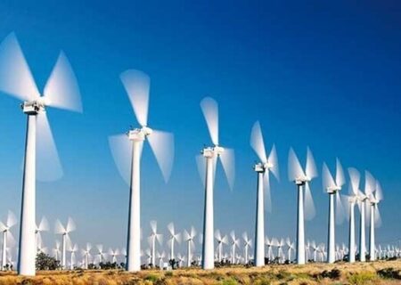 اولین توربین بادی سیمانی کشور در زابل نصب شد