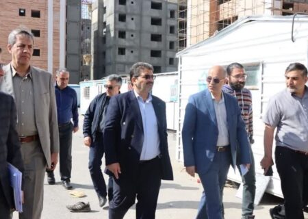  بازدید عضو هیأت مدیره شرکت عمران شهرهای جدید از ۵ پروژه عمرانی فولادشهر