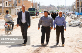 بازدید شهردار چمگردان از روند اجرای پروژه خیابان اباذر