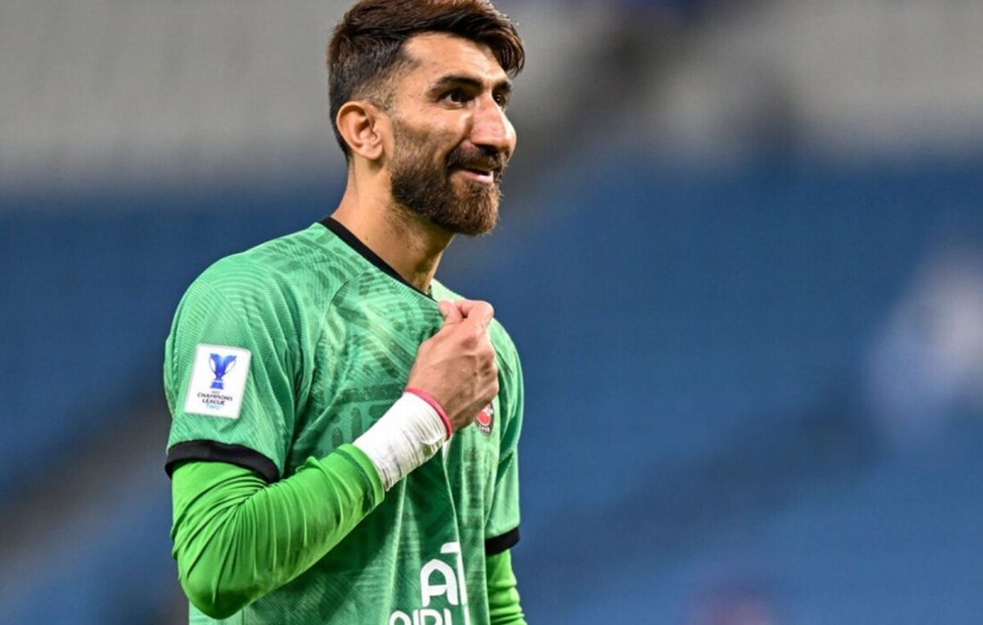 پیام بیرانوند برای هواداران تراکتور