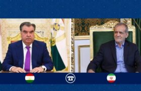 روسای جمهور ایران و تاجیکستان عید سعید فطر و عید نوروز را به مردم دو کشور تبریک گفتند