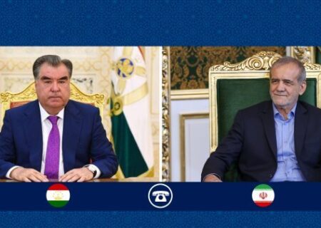 روسای جمهور ایران و تاجیکستان عید سعید فطر و عید نوروز را به مردم دو کشور تبریک گفتند