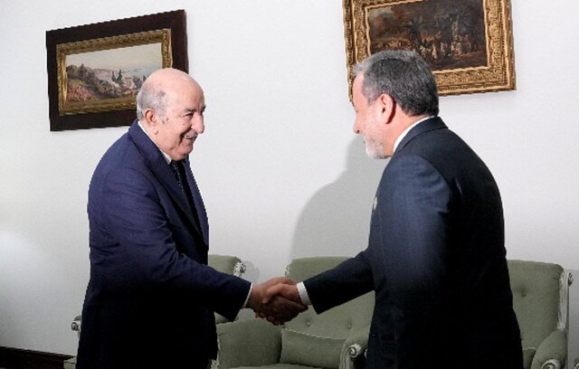 عراقچی با رئیسجمهور الجزایر دیدار کرد