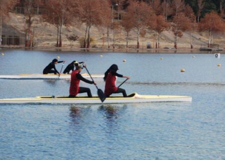 دختران تهران برسکوی نخست مسابقات آبهای آرام کشور ایستادند
