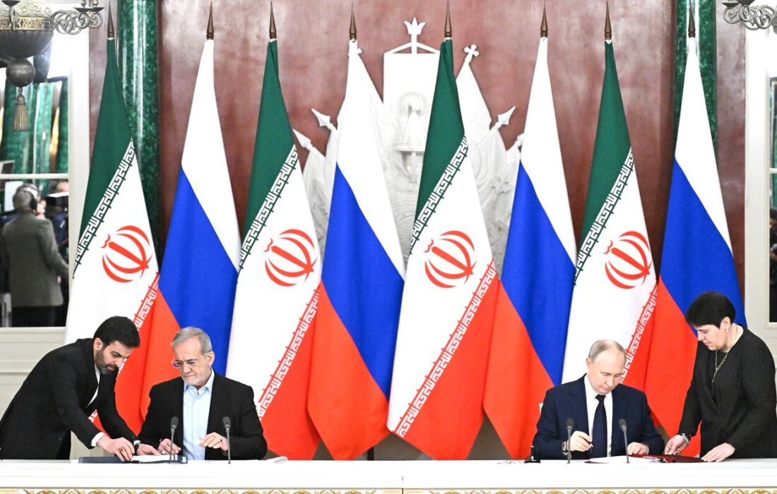 رئیس جمهور روسیه قانون معاهده جامع راهبردی با ایران را امضا کرد