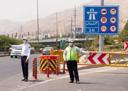 جاده چالوس یکطرفه می‌شود