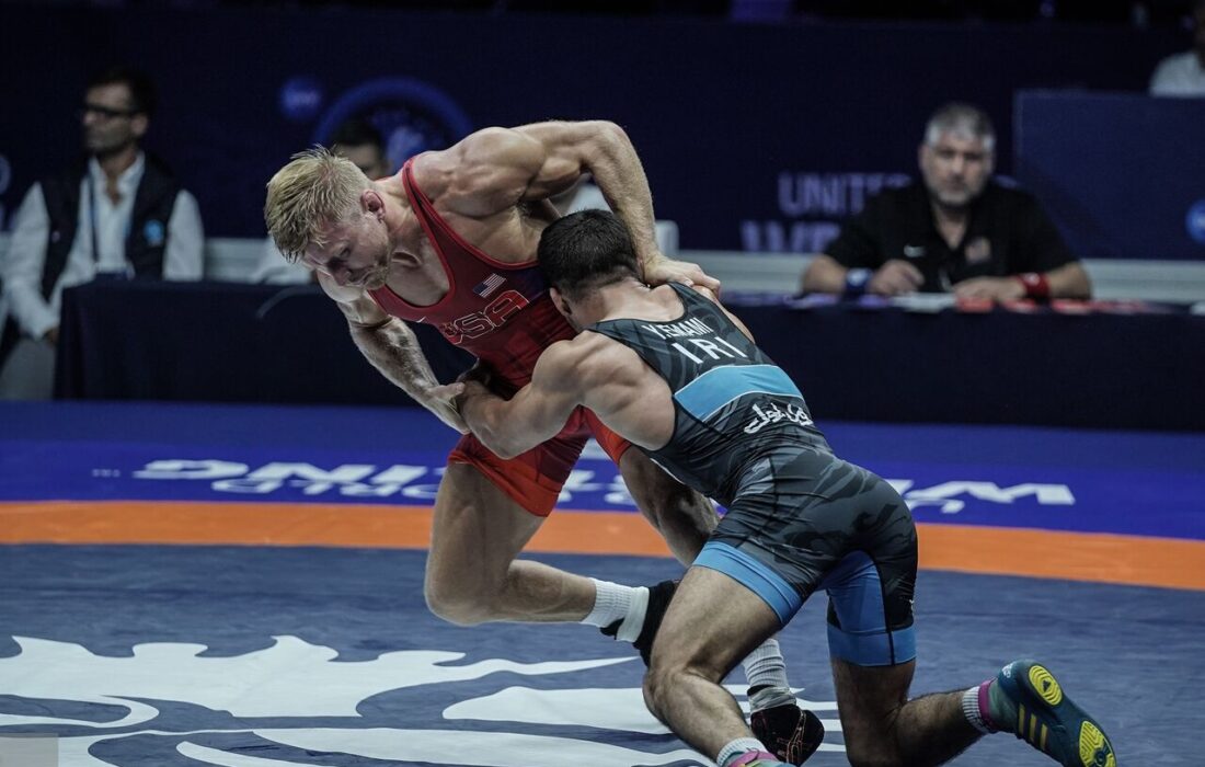 تغییر وزن اعجوبه کشتی آمریکا