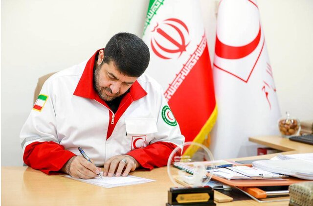 رییس جمعیت هلال احمر : خبرنگار روایتگر امید در دل ویرانی و نگهبان حافظه جمعی ملت است