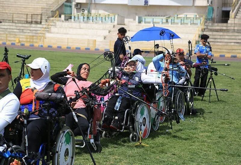 آغاز اردوی آمادگی تیم ملی پاراتیراندازی با کمان در لنجان