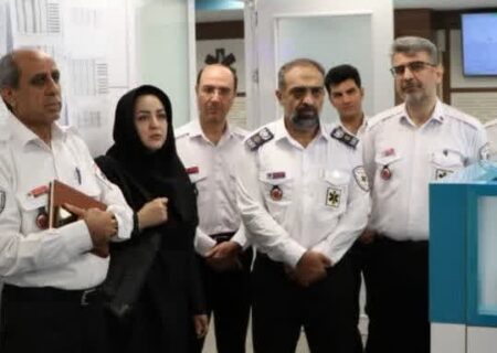 بازدید معاون فنی سازمان اورژانس کشور از اورژانس پیش‌بیمارستانی استان اصفهان