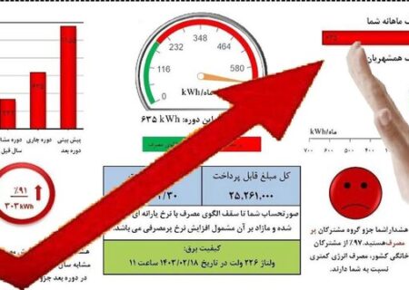 مشترکان پرمصرف هر دو هفته یکبار منتظر قبض برق باشند