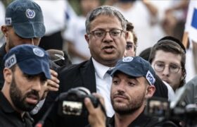 درگیری بن گویر و حریدی‌ها بر سر پرچم فلسطین