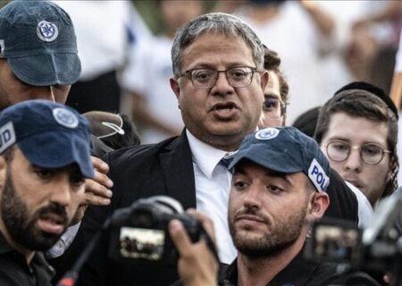 درگیری بن گویر و حریدی‌ها بر سر پرچم فلسطین