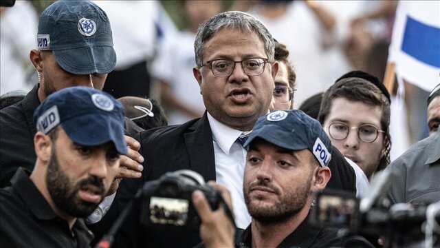 درگیری بن گویر و حریدیها بر سر پرچم فلسطین