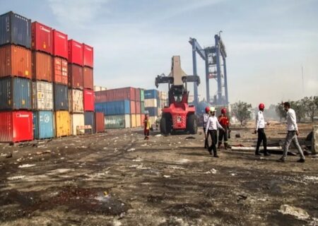 تعیین تکلیف فوری ۶۲۳ کانتینر آسیب‌دیده در بندر شهید رجایی